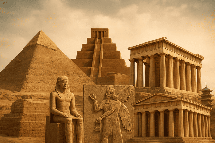 هنر و معماری در تمدن‌های باستانی؛ بازتاب فرهنگ، ایمان و نبوغ بشر